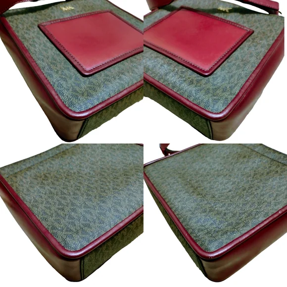 Michael Kors Gloria Signature MK Printed Crossbody Bag - Picture 11 of 16